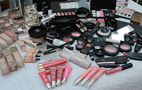 Click to see a small selection of the makeup I use.